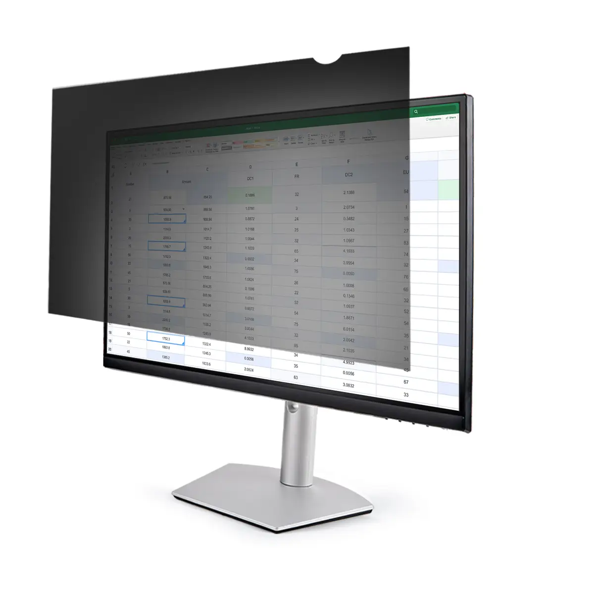 21,5" Monitor Blickschutzfolie Universal 30% Blaulichtreduzierung