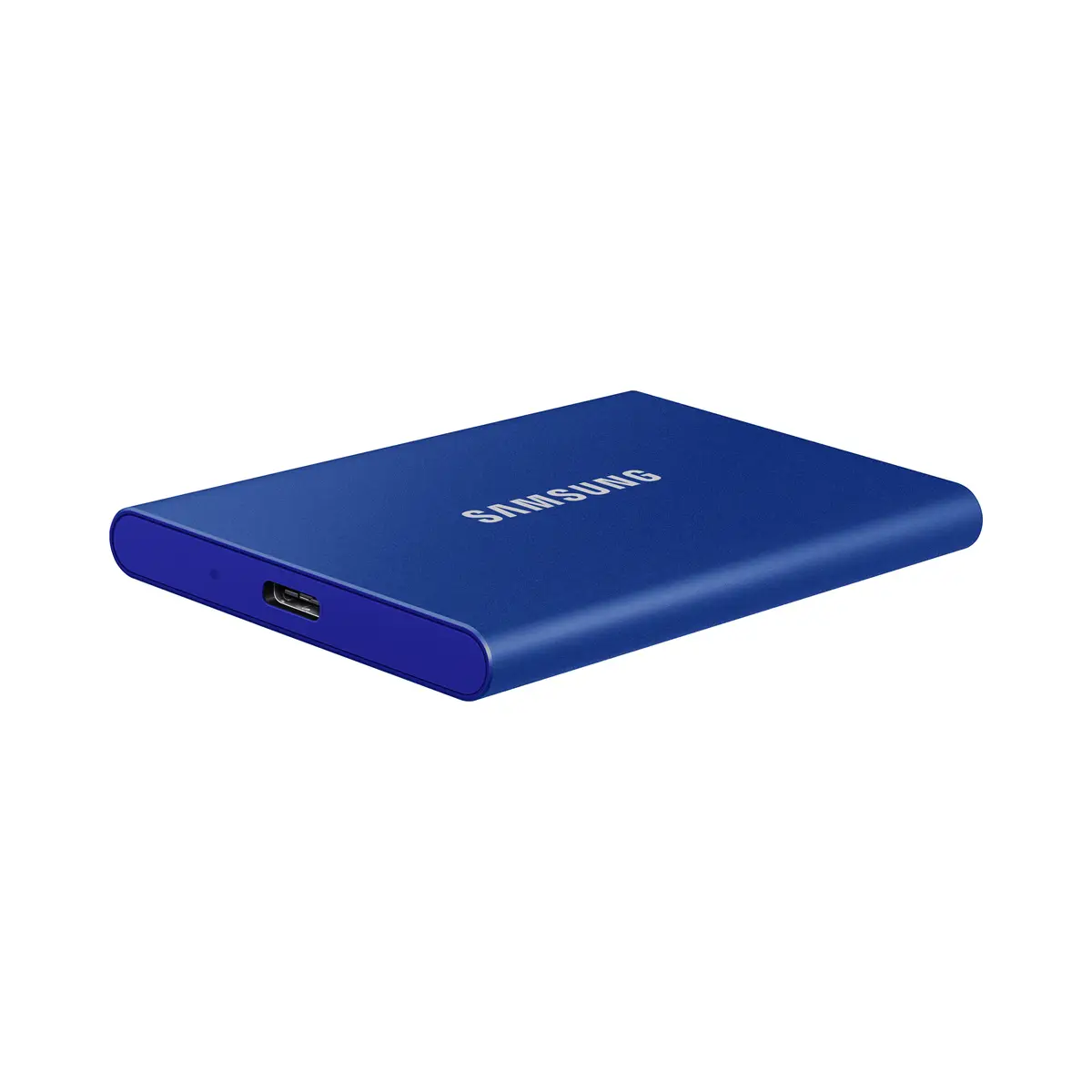Portable SSD T7, 1 TB, USB Typ-C, 3.2 Gen 2 (3.1 Gen 2), 1050 MB/s, Passwortschutz, Blau