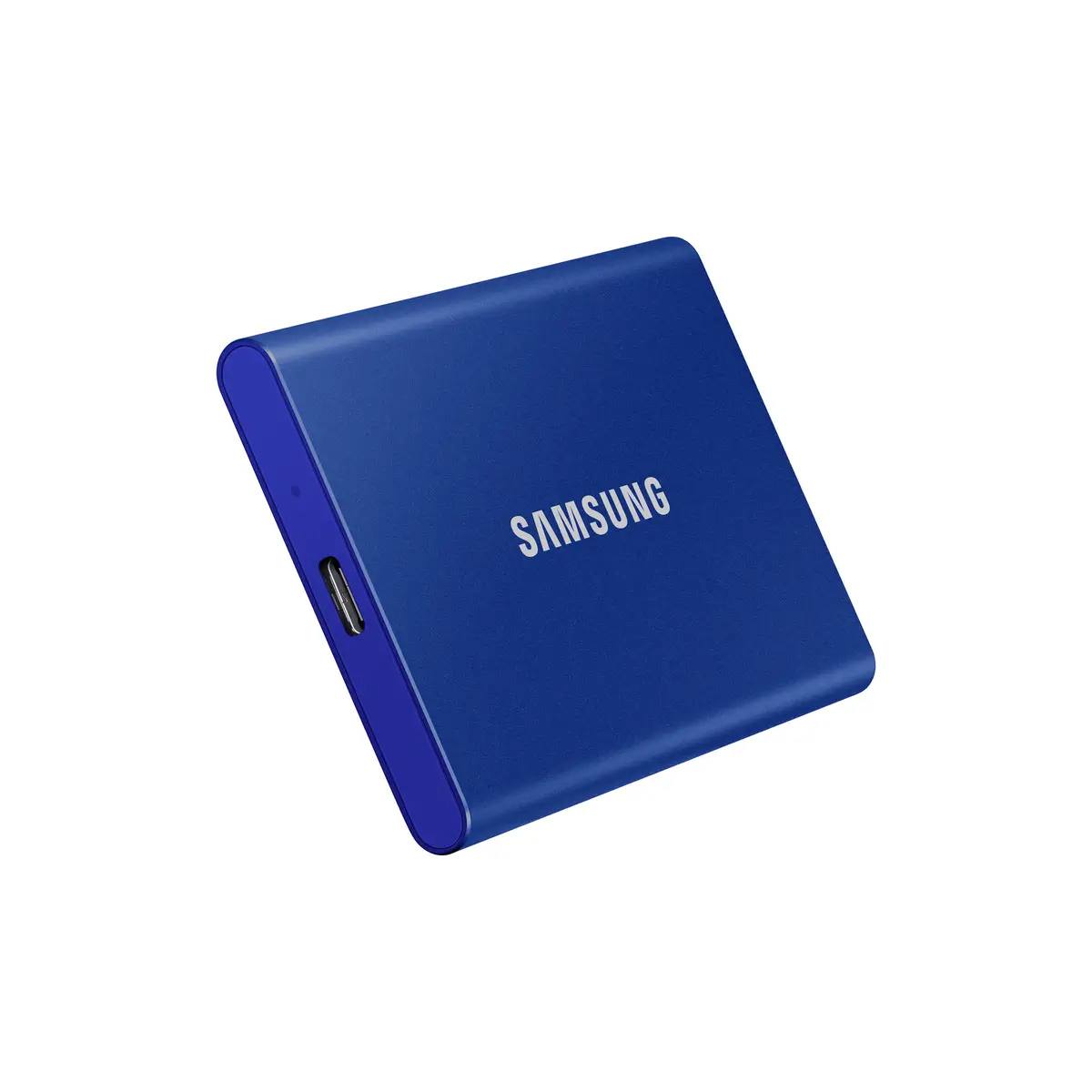 Portable SSD T7, 1 TB, USB Typ-C, 3.2 Gen 2 (3.1 Gen 2), 1050 MB/s, Passwortschutz, Blau