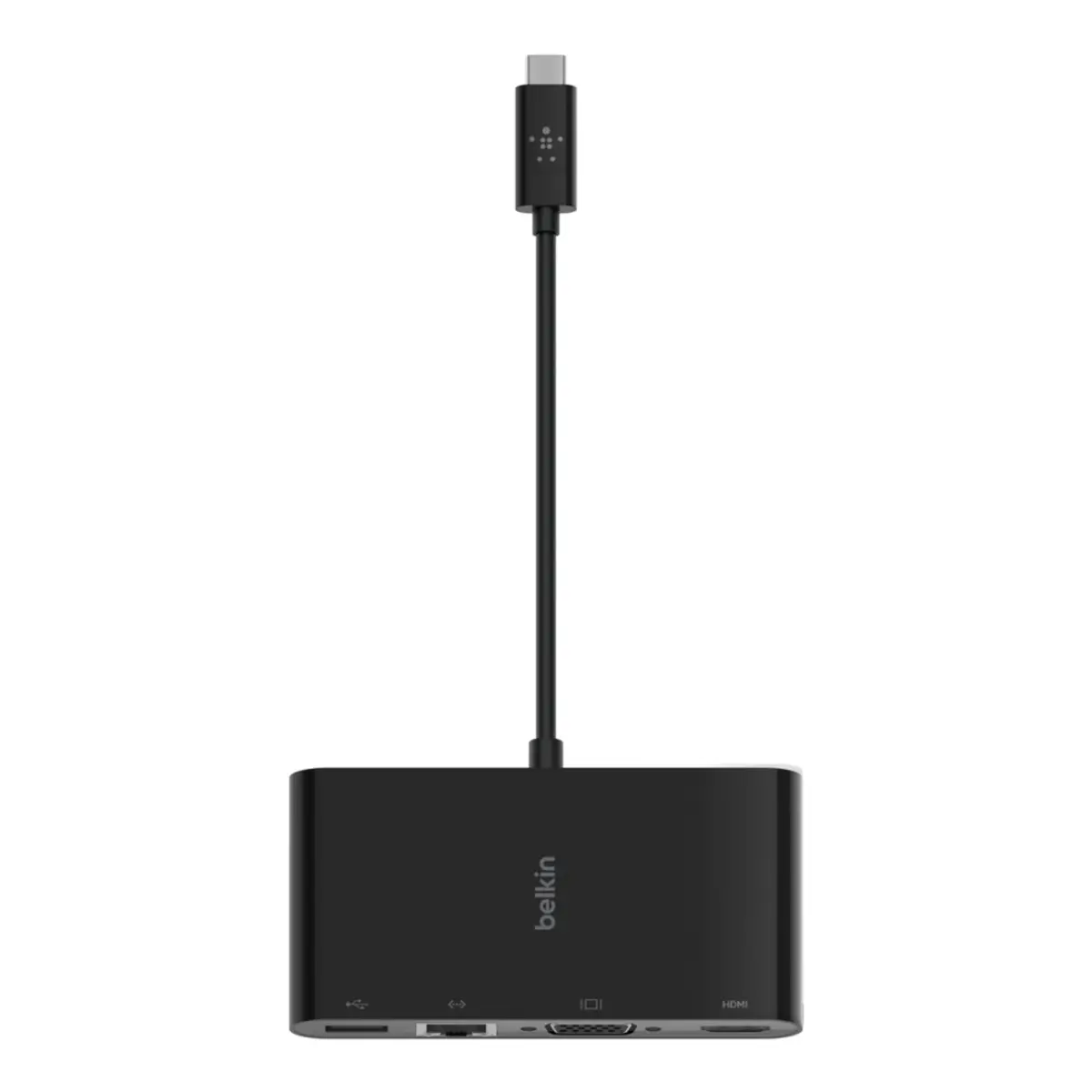 Multiport-Adapter USB-C VGA HDMI 1GbE
