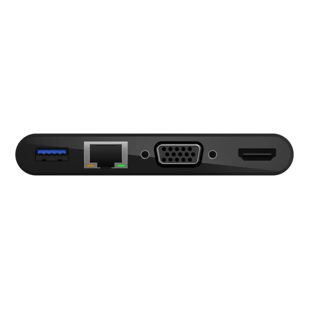Multiport-Adapter USB-C VGA HDMI 1GbE