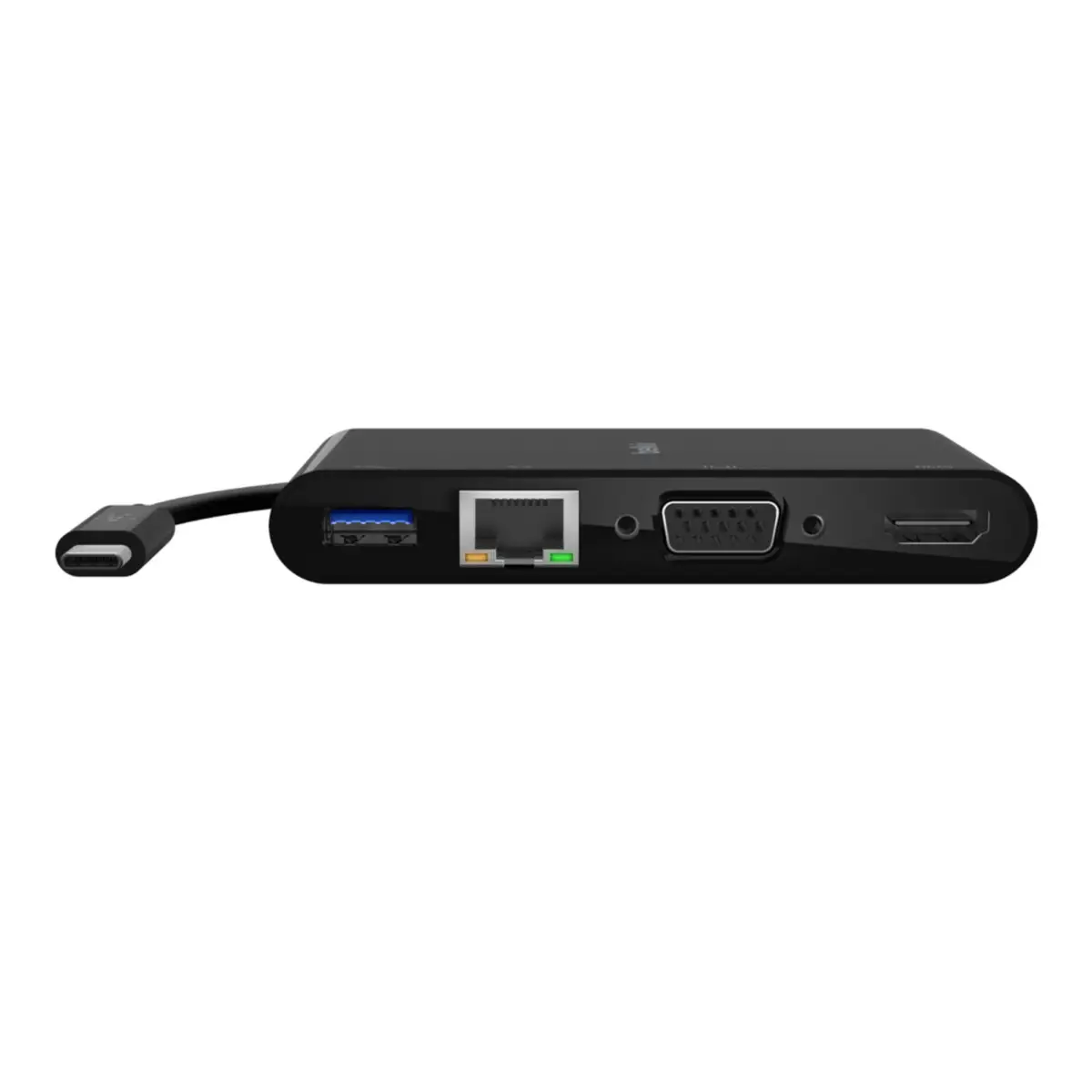 Multimedia + Charge Adapter - Dockingstation USB-C VGA HDMI GigE