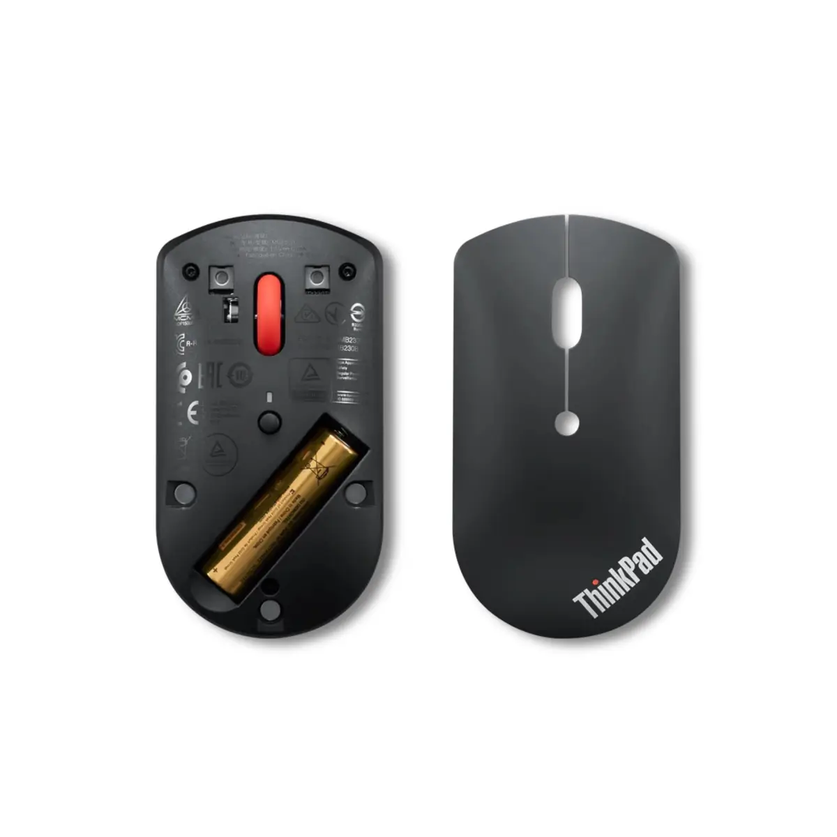 ThinkPad Bluetooth Silent Mouse 3 Tasten + Scroll Wireless schwarz
