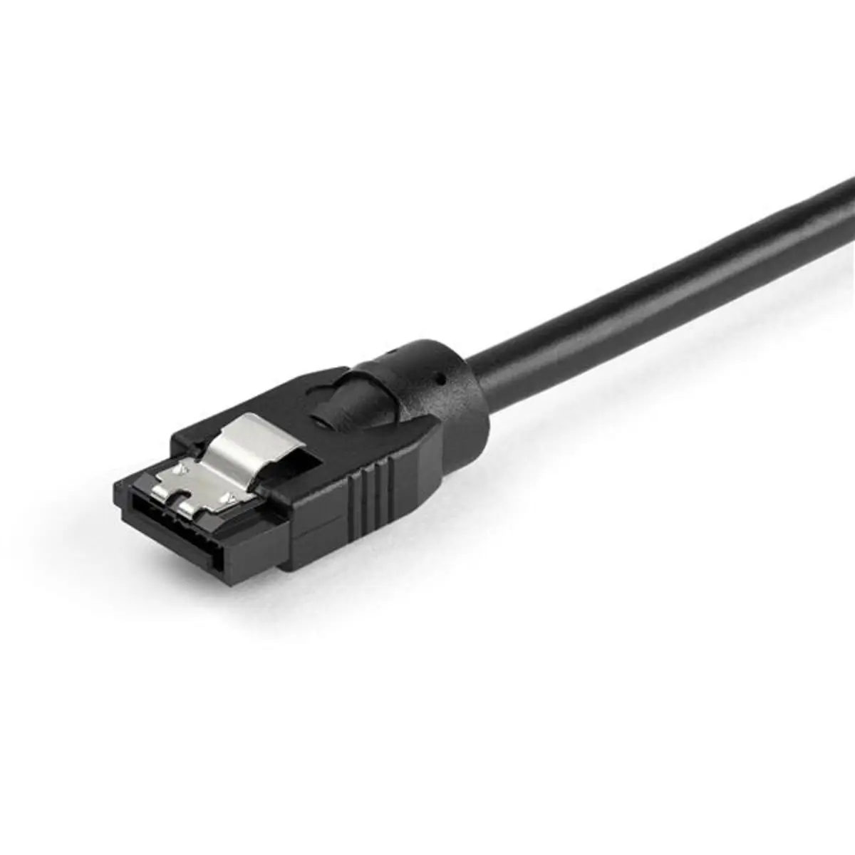 SATA-Kabel mit Verriegelungsstecker SATA/SATA Stecker/Stecker Schwarz 0,3m