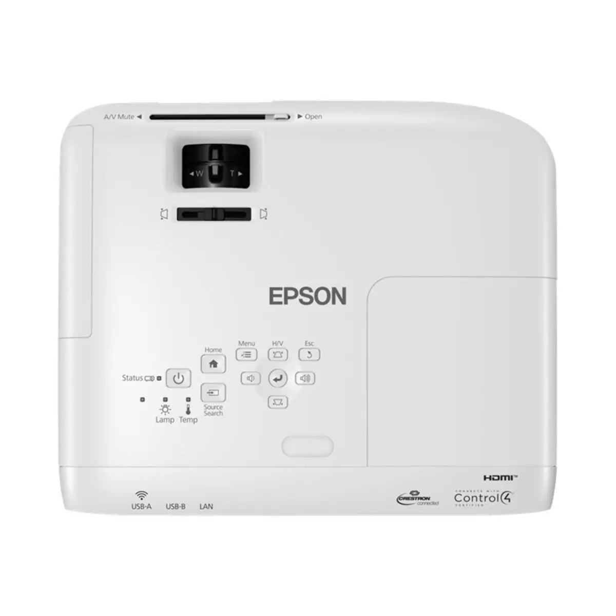 EB-W49 3-LCD-Projektor 1280x800 Pixel 3800 ANSI Lumen