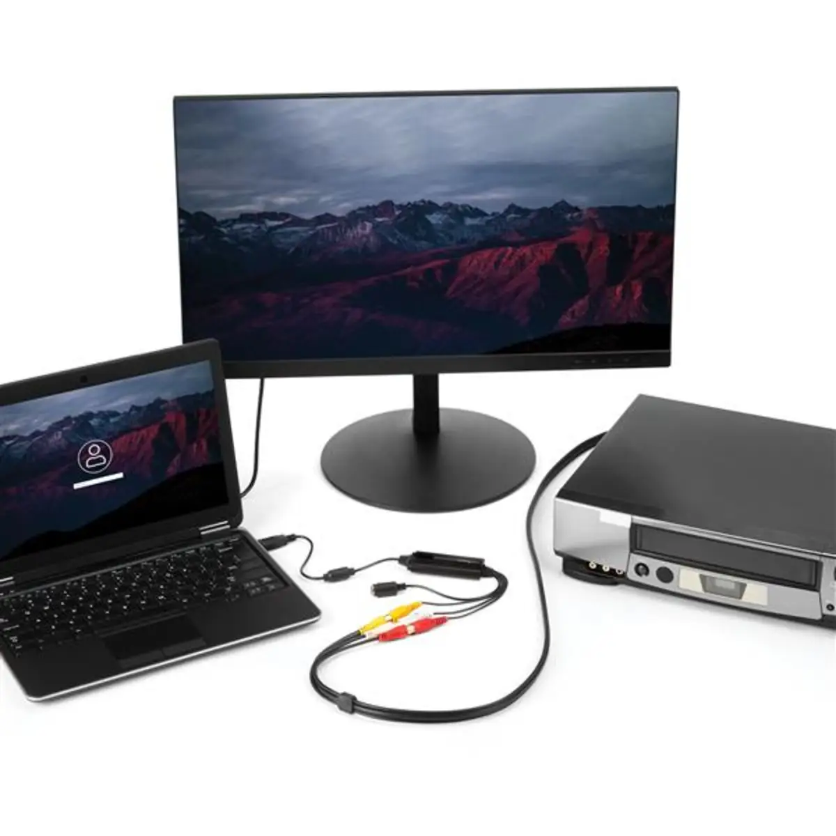 USB Video Grabber USB 2.0 Adapter Kabel mit TWAIN Support Windows