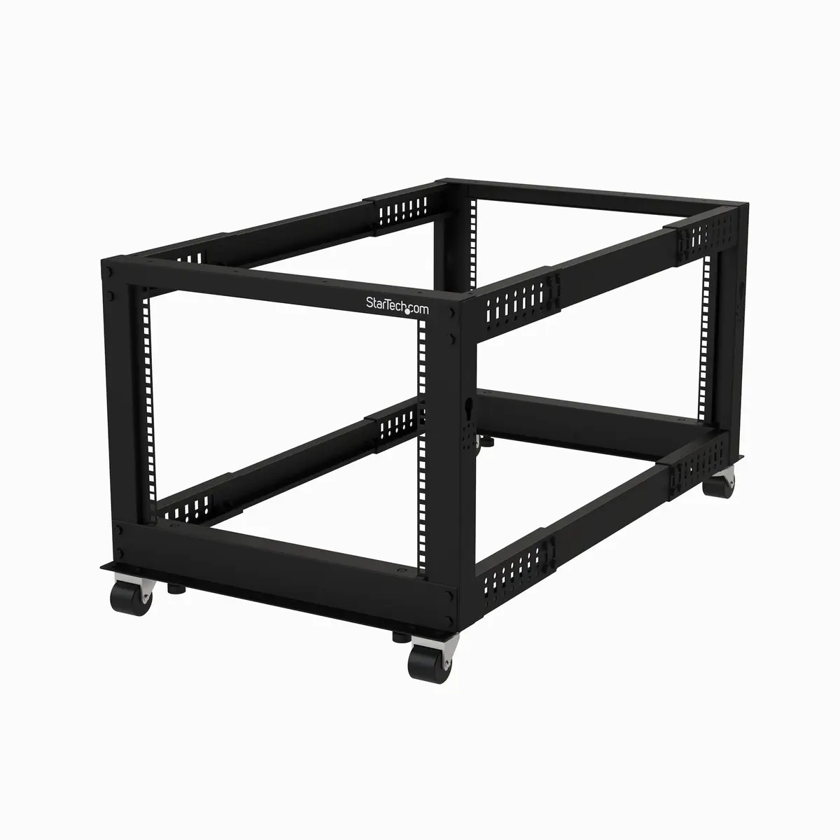 Serverschrank 8HE Laborgestell 22-40 Zoll einstellbar 1.200 kg Kapazität