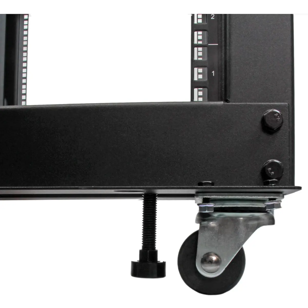 Serverschrank 8HE Laborgestell 22-40 Zoll einstellbar 1.200 kg Kapazität
