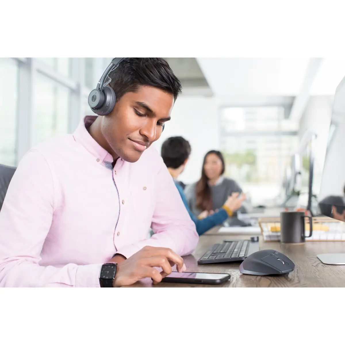 UC Zone Wireless Bluetooth Headset Graphite ohne Ladeschale