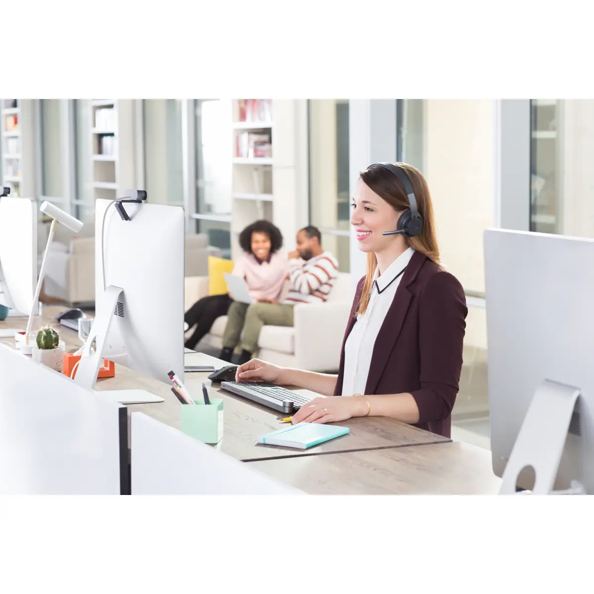 UC Zone Wireless Bluetooth Headset Graphite ohne Ladeschale