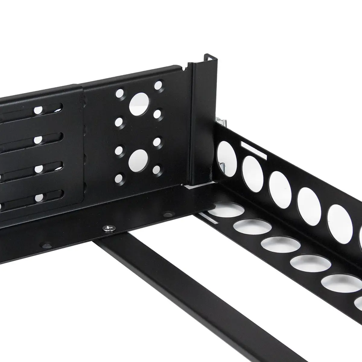 3HE 19" tiefenverstellbare Universal Server Rack Schienen