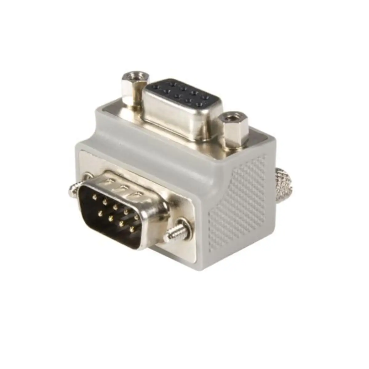 DB9 auf Seriell DB9 Kabel Adapter Typ 2 rechts gewinkelt Stecker/Buchse