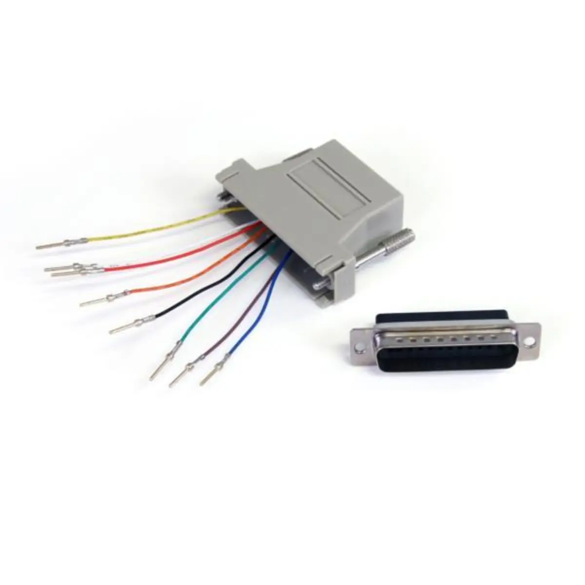 DB25 auf RJ45 modularer Adapter - Stecker/Buchse