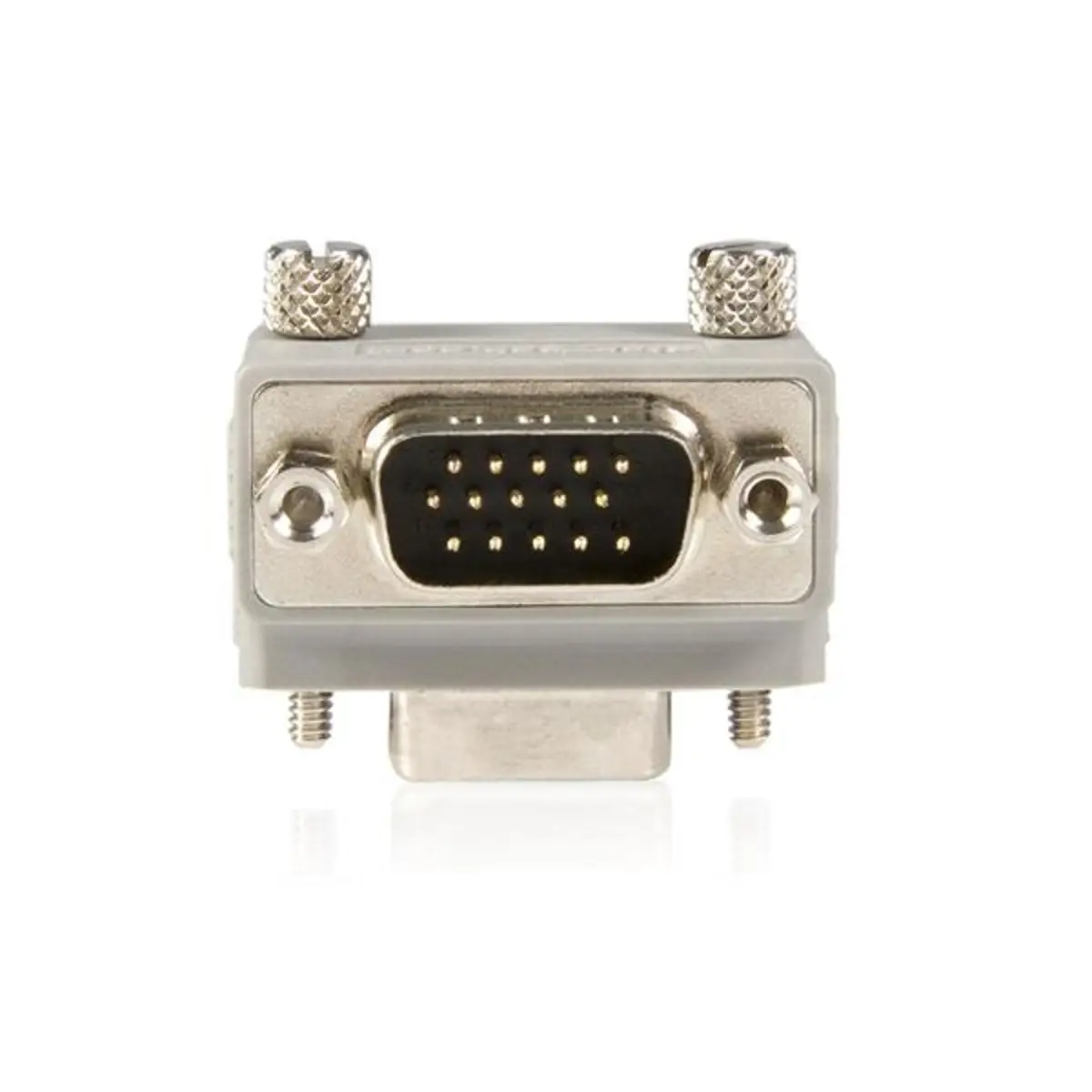 VGA auf VGA Adapter rechts gewinkelt Weiß