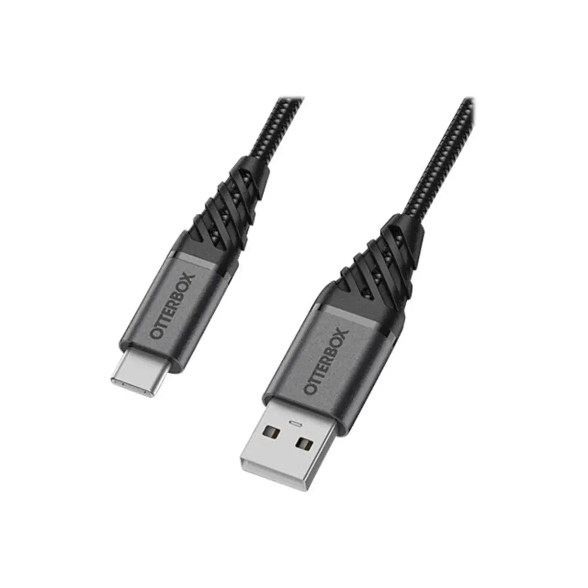 Premium USB Kabel USB-A/USB-C Stecker/Stecker Schwarz 3m