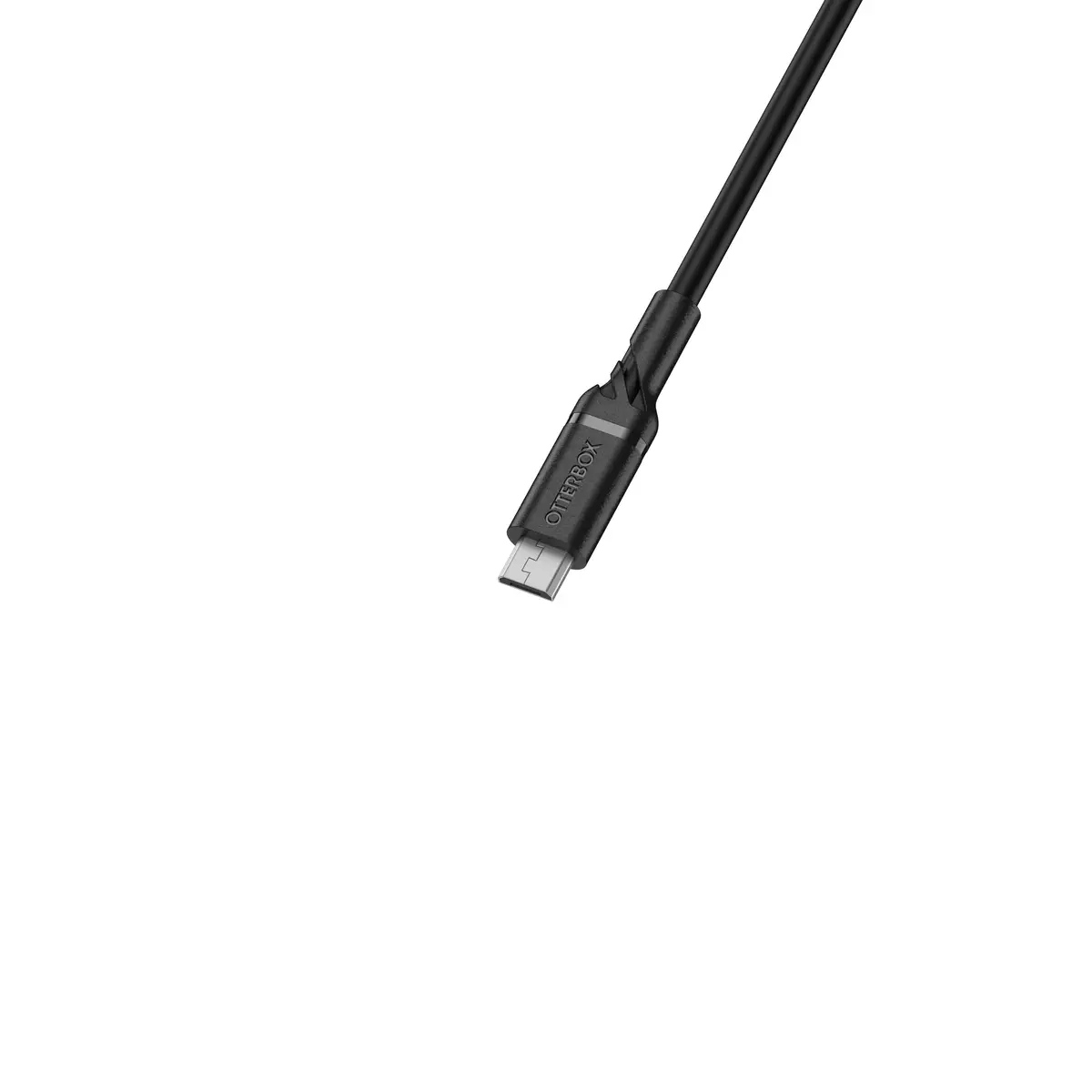 USB Kabel USB-A/Micro USB Stecker/Stecker Schwarz 2m