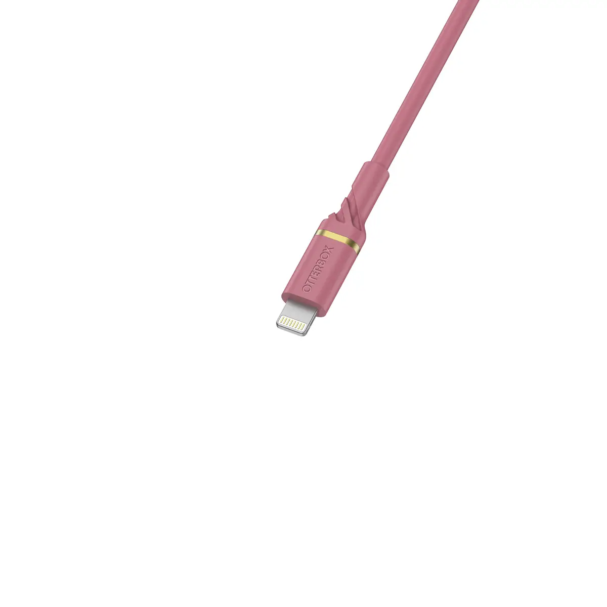 Lightning Schnellladekabel Lightning/USB-C Stecker/Stecker Pink 1m