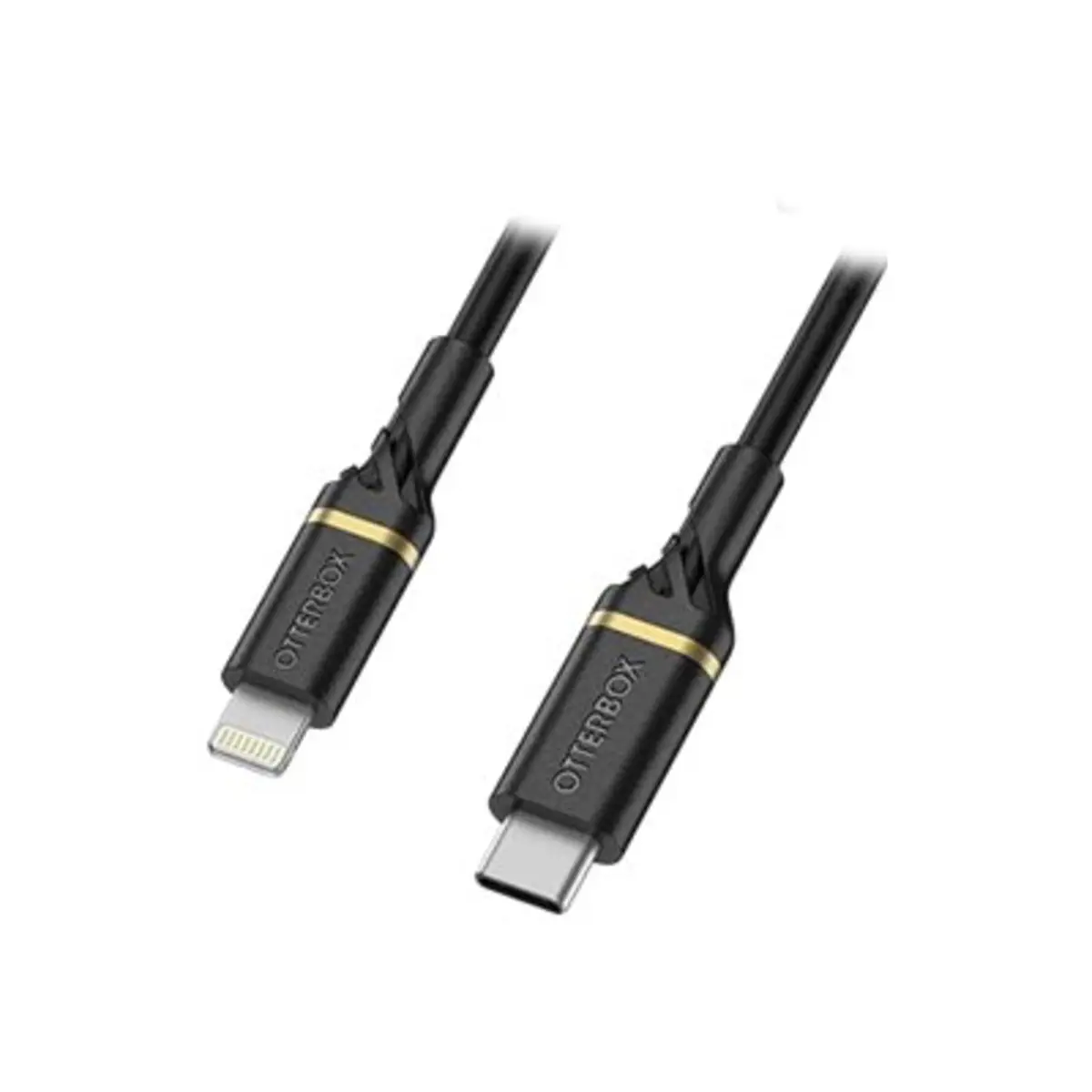 Lightning Schnellladekabel Lightning/USB-C Stecker/Stecker Schwarz 2m