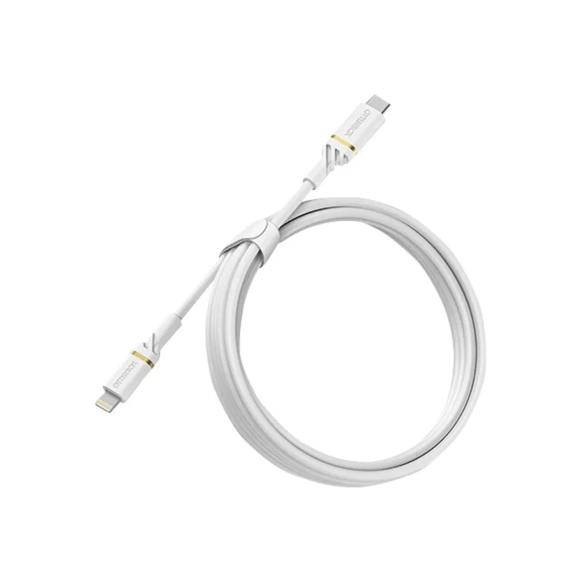 Lightning Schnellladekabel Lightning/USB-C Stecker/Stecker Weiß 2m