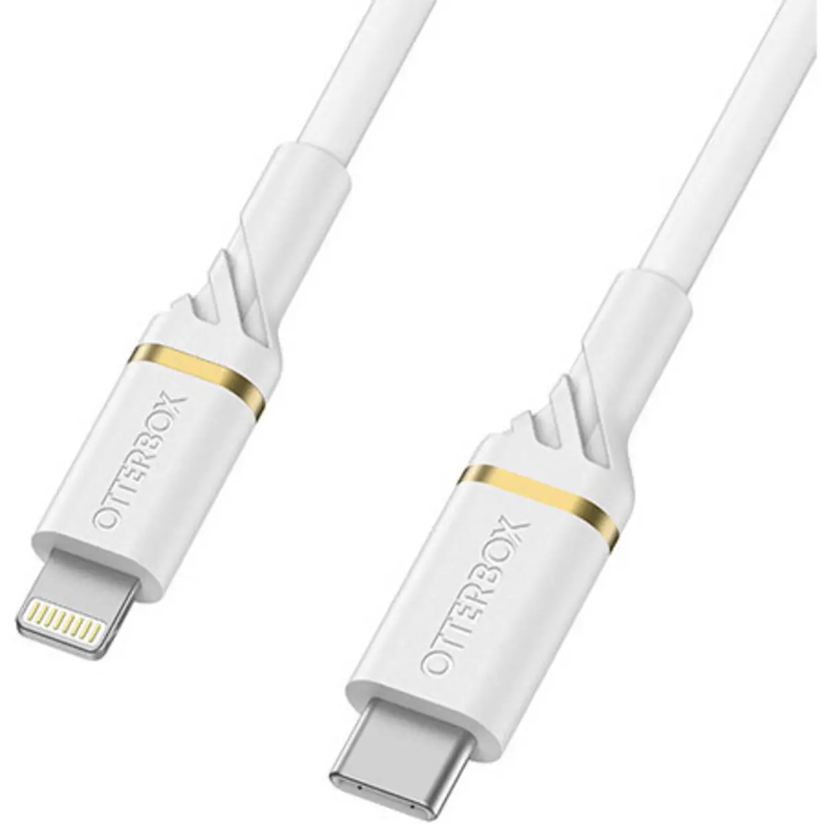 Lightning Schnellladekabel Lightning/USB-C Stecker/Stecker Weiß 2m