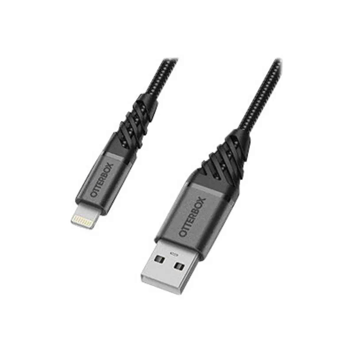 Lightning Premium Kabel Lightning/USB-A Stecker/Stecker Schwarz 1m