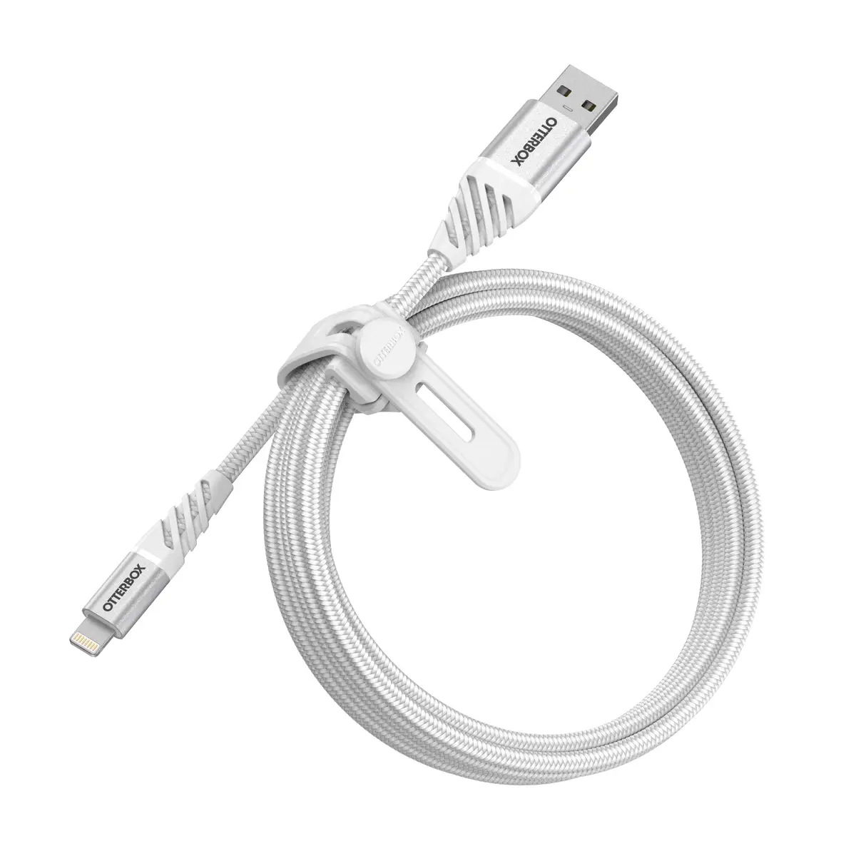 Lightning Premium Kabel Lightning/USB-A Stecker/Stecker Weiß 2m