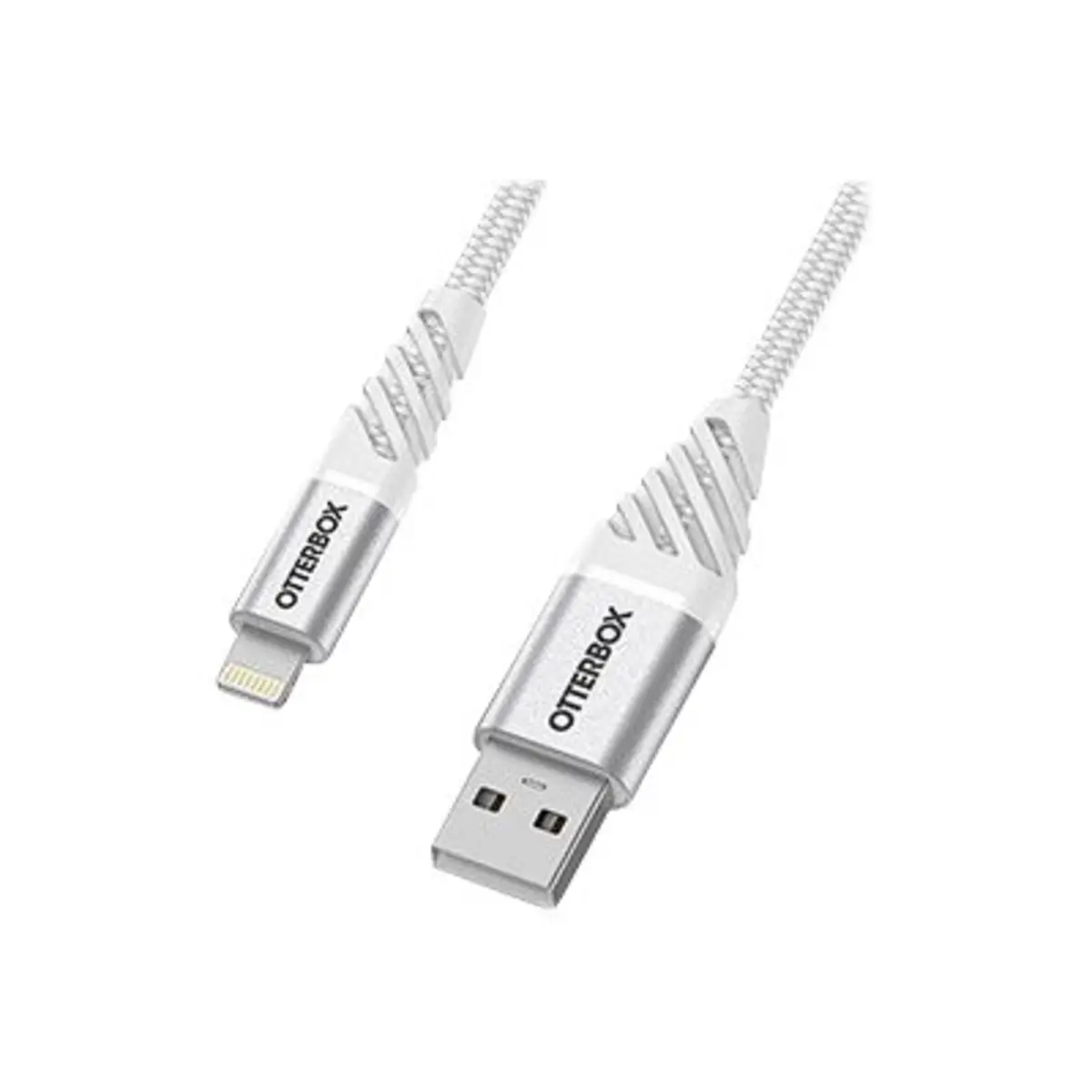 Lightning Premium Kabel Lightning/USB-A Stecker/Stecker Weiß 1m