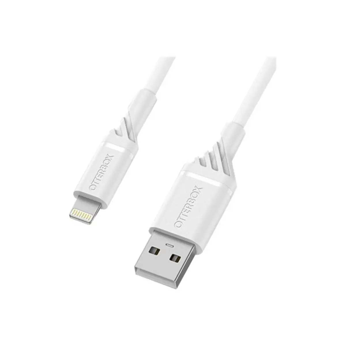Lightning Kabel Lightning/USB-A Stecker/Stecker Weiß 1m