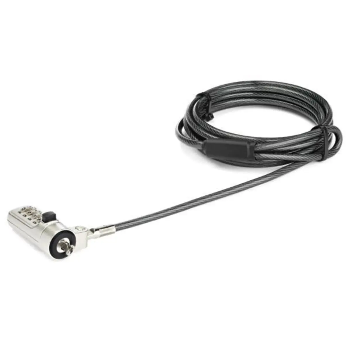 Laptop Sicherheitsschloss 4-stellig 2m Stahlkabel