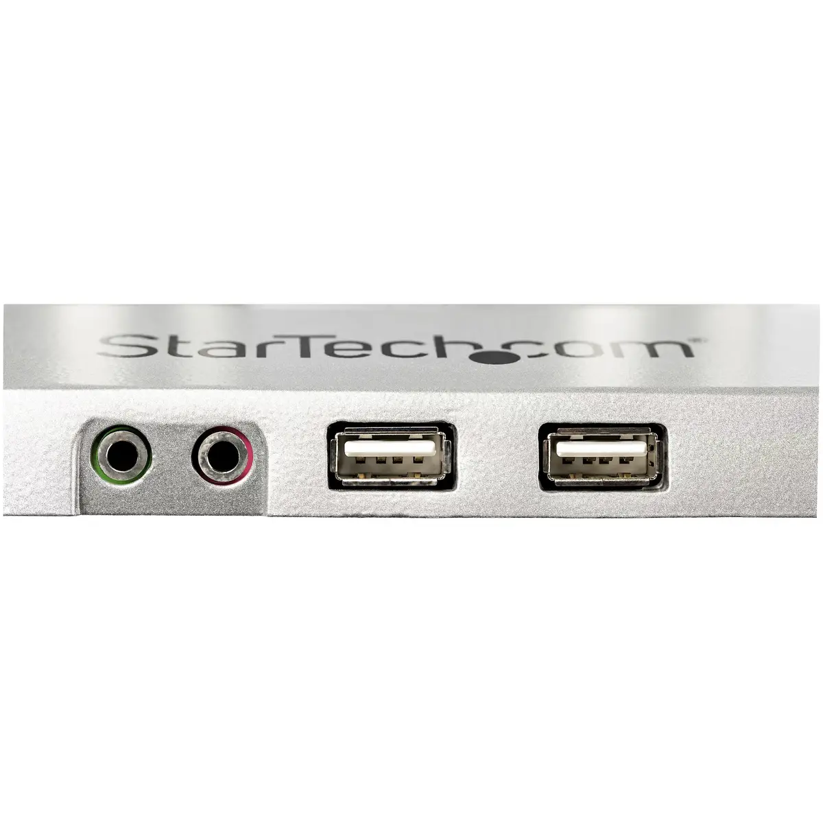 Doppel Monitorarm mit Schreibtischmontage Eingebaute USB und Audio Anschlüsse