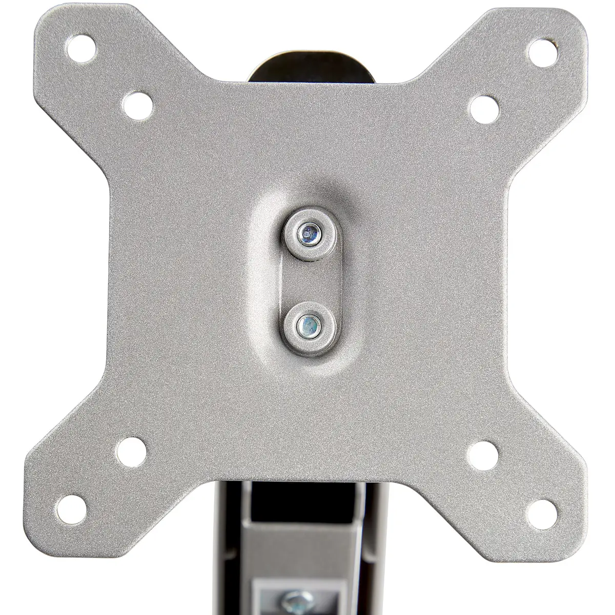 Doppel Monitorarm mit Schreibtischmontage Eingebaute USB und Audio Anschlüsse