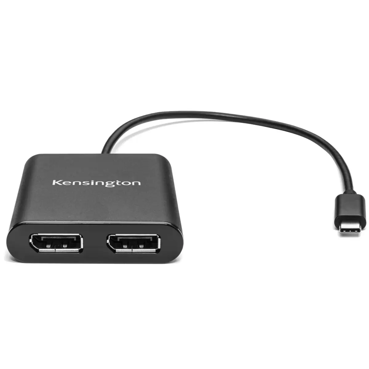 Video-Adapter USB-C auf Dual DP1.2, 4K 30HZ, schwarz