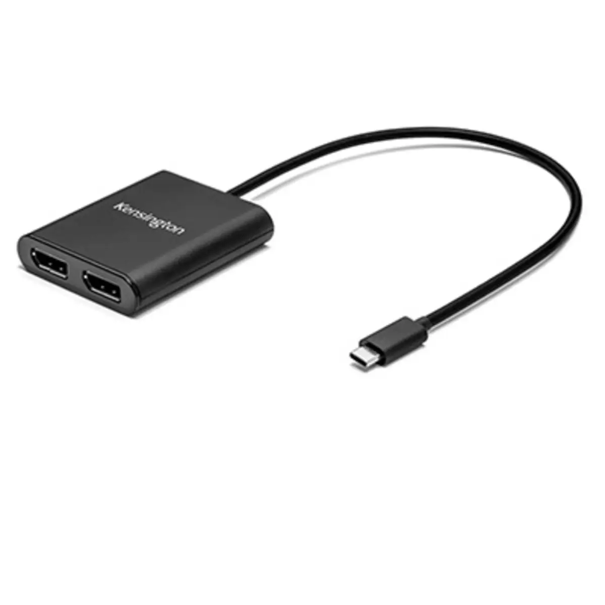 Video-Adapter USB-C auf Dual DP1.2, 4K 30HZ, schwarz