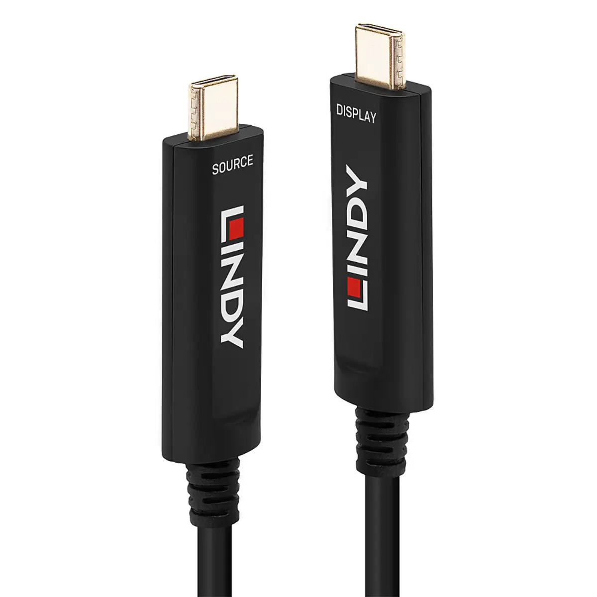 USB Kabel (Nur Audio/Video) USB-C/USB-C Stecker/Stecker Schwarz 5m