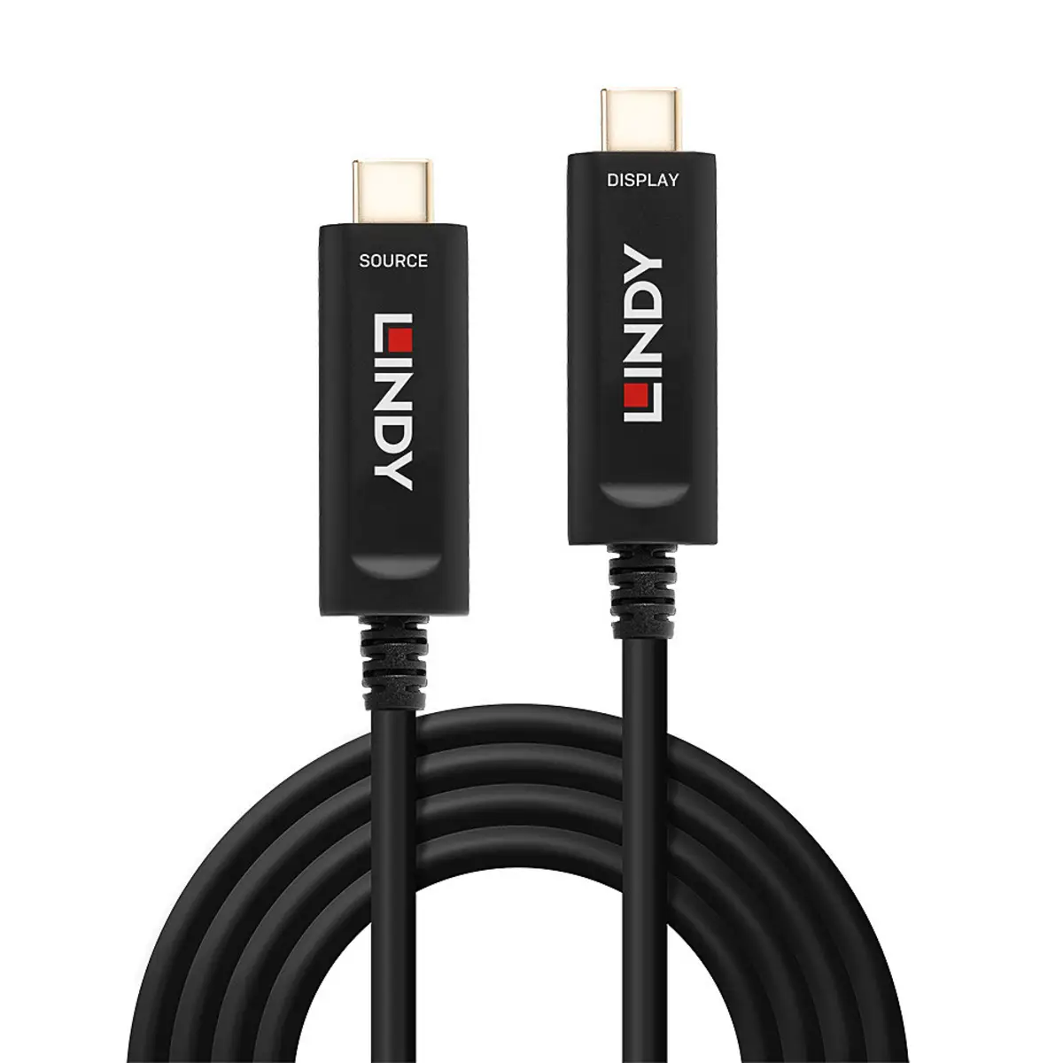 USB Kabel (Nur Audio/Video) USB-C/USB-C Stecker/Stecker Schwarz 5m