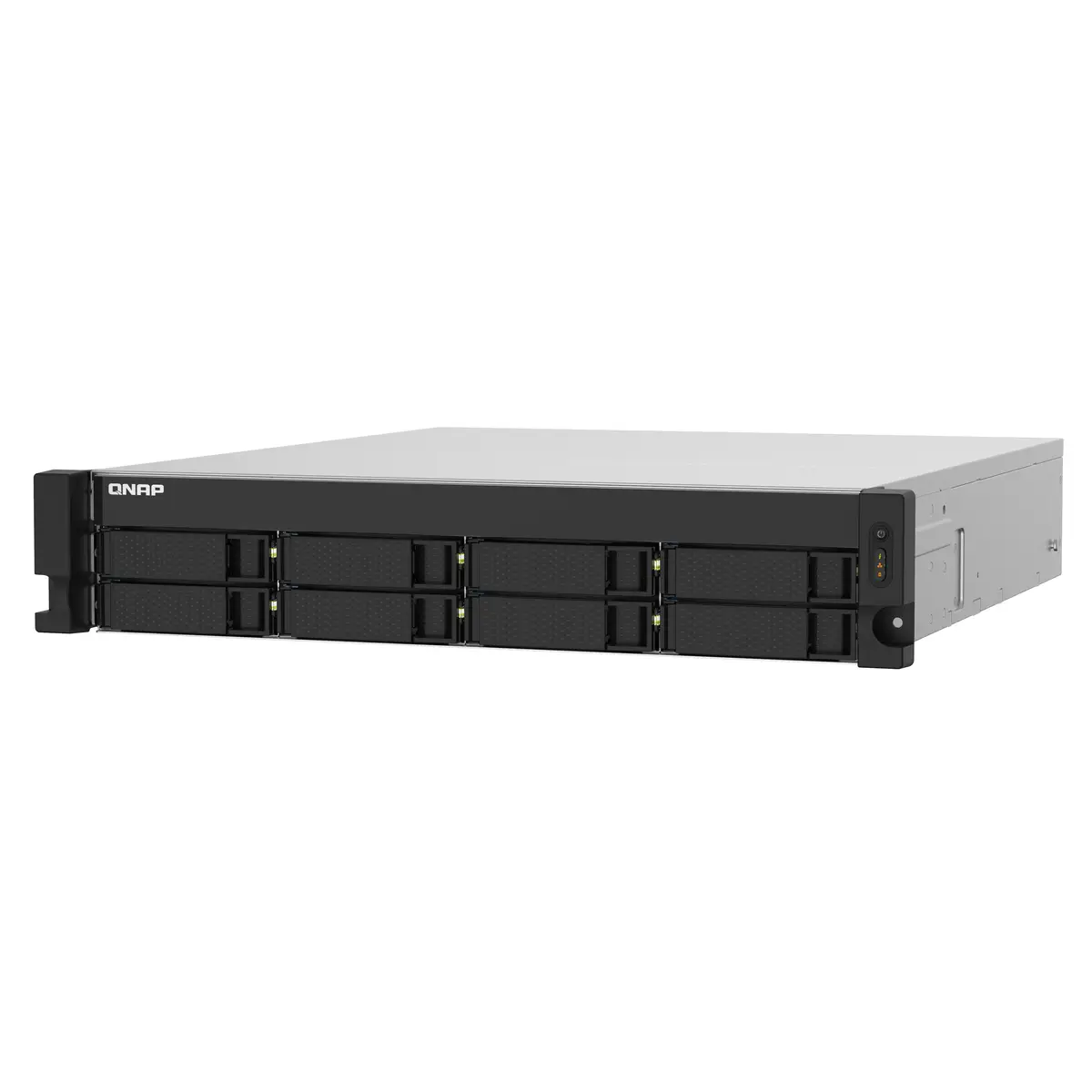 QNAP TS-832PXU NAS Server 8 Bay RAID 0 1 5 6 10 50 JBOD 60 RAM 4 GB Gigabit Ethernet/2.5 Gigabit Ethernet/10 Gigabit Ethernet iSCSI 2U