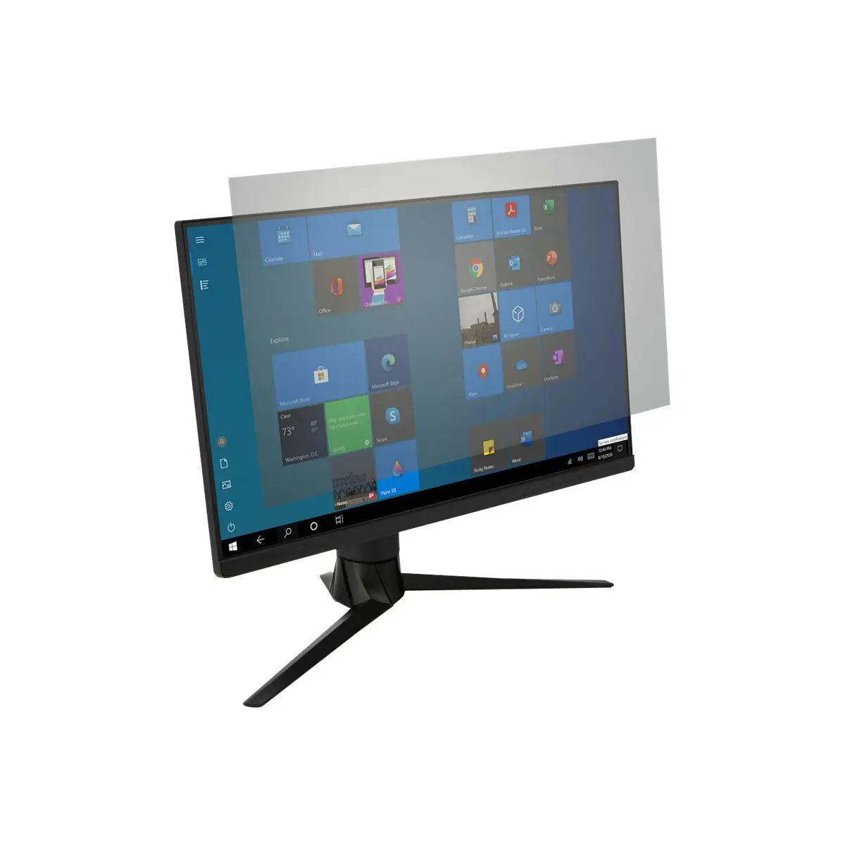 Blendschutz- und Blaulichtfilter für 24" 16:9 Bildschirme