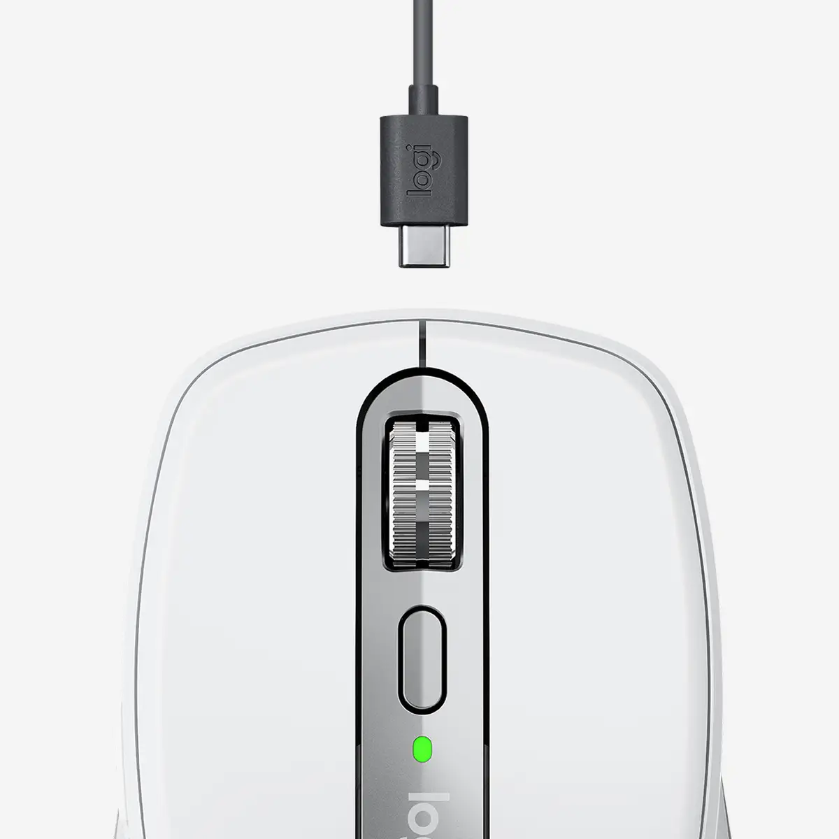 MX Anywhere 3 für MAC Wireless Bluetooth Maus Grau inkl. Wireless Empfänger