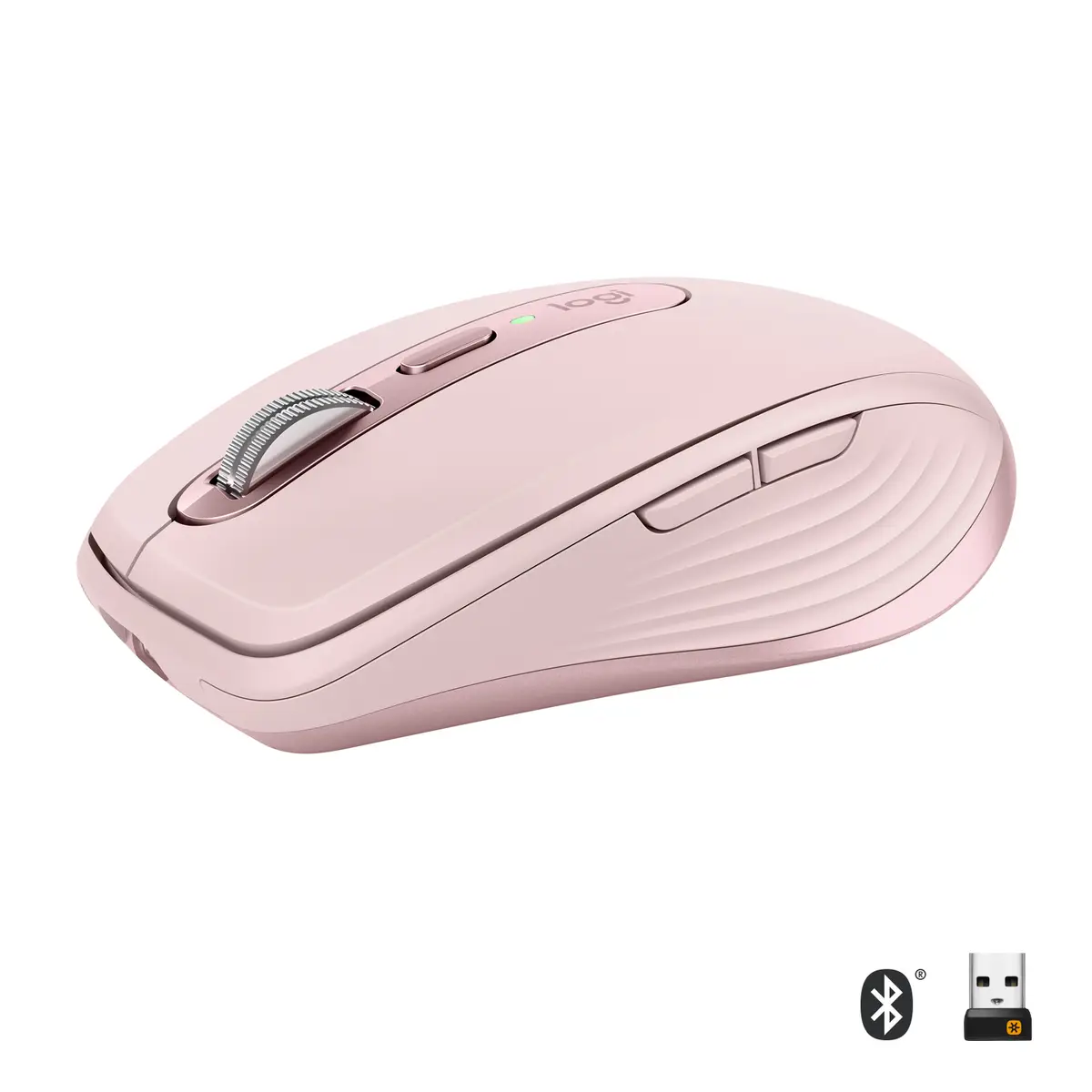 MX Anywhere 3 Wireless Bluetooth Pink inkl. Wireless Empfänger