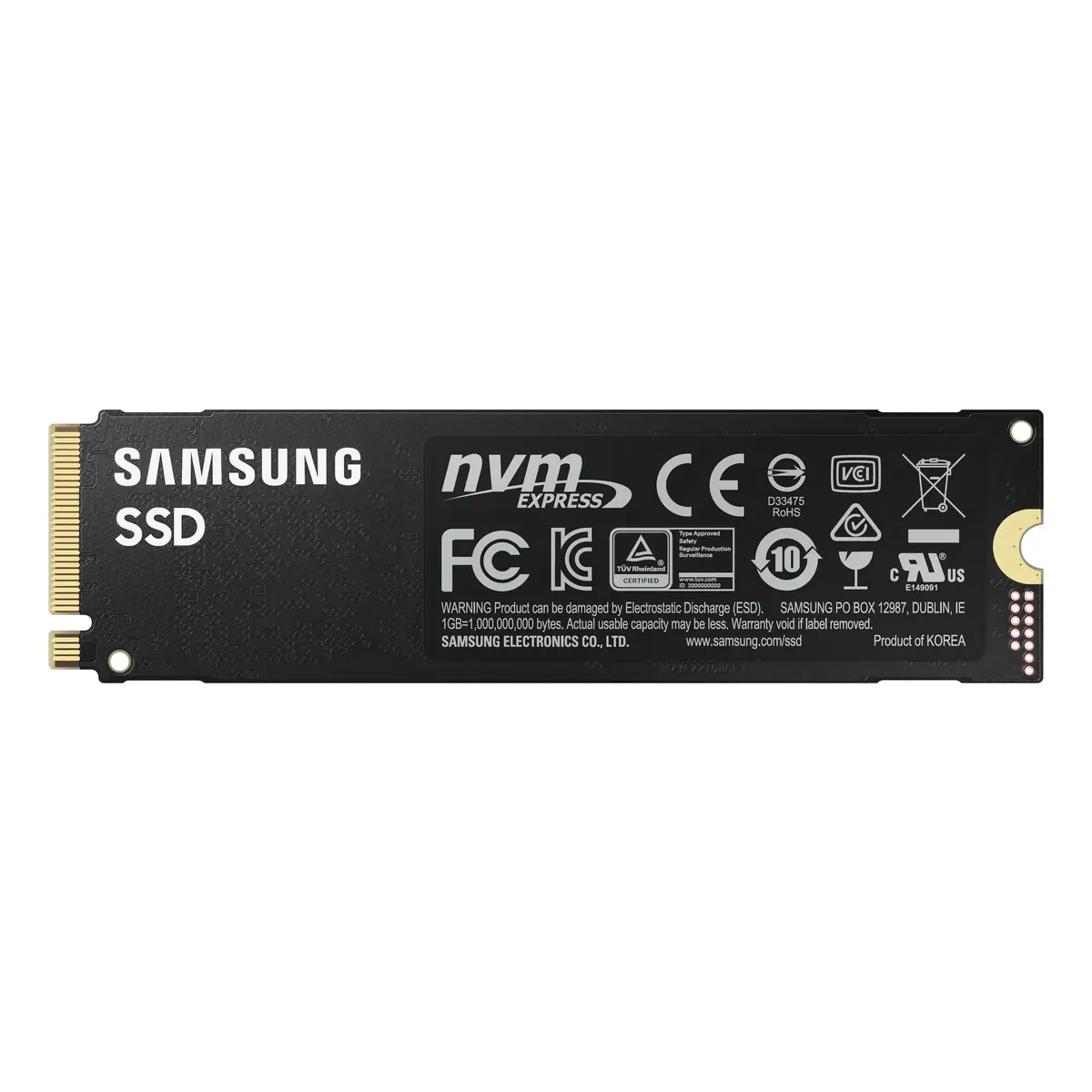 980 Pro SSD 1000 GB PCI-Express 4.0 intern
