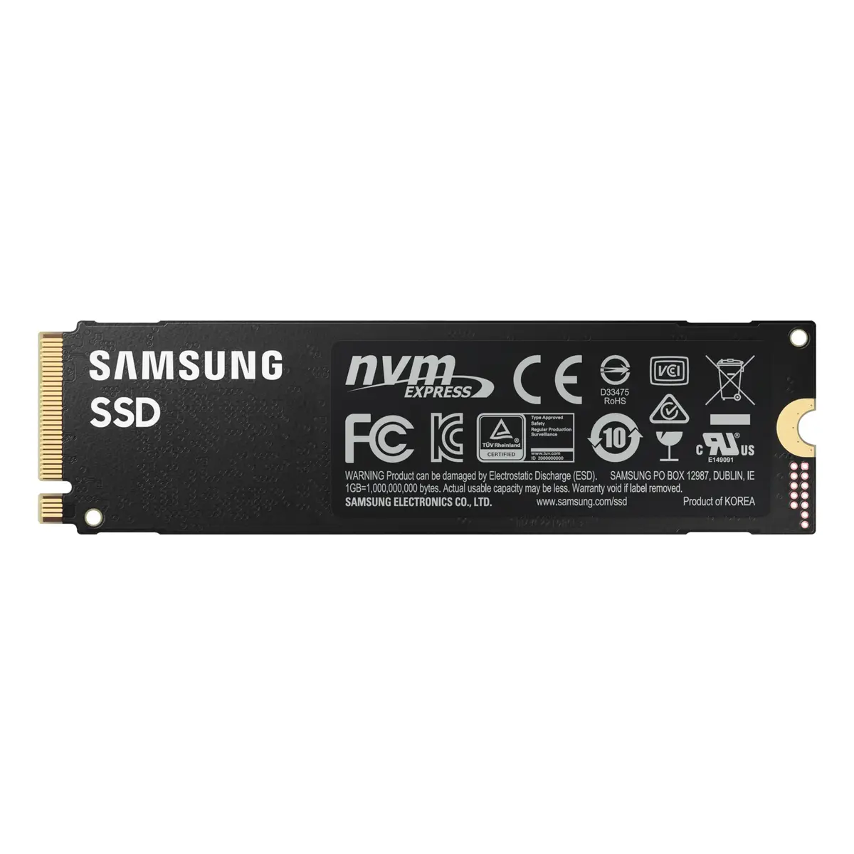 980 Pro SSD 1000 GB PCI-Express 4.0 intern