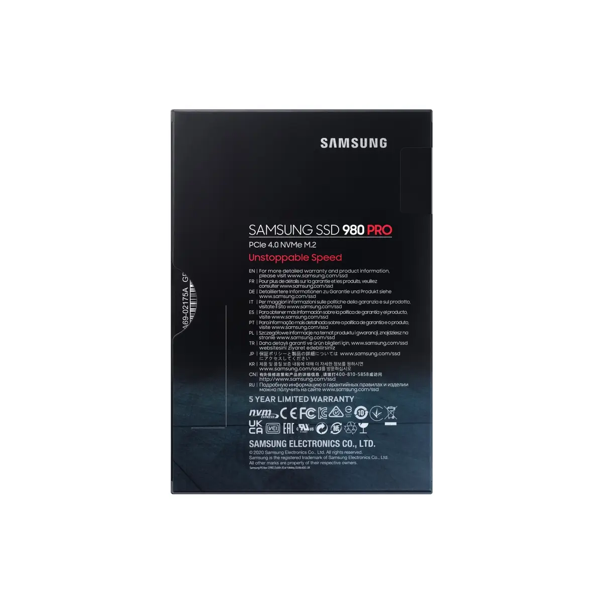 980 Pro SSD 1000 GB PCI-Express 4.0 intern