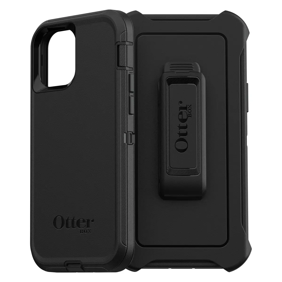 Defender iPhone 12 / iPhone 12 Pro schwarz ProPack
