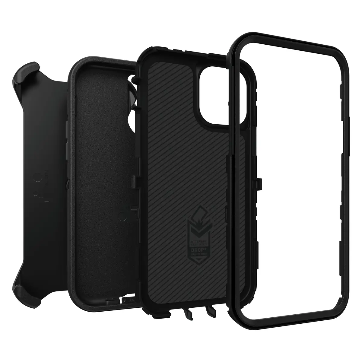 Defender iPhone 12 / iPhone 12 Pro schwarz ProPack