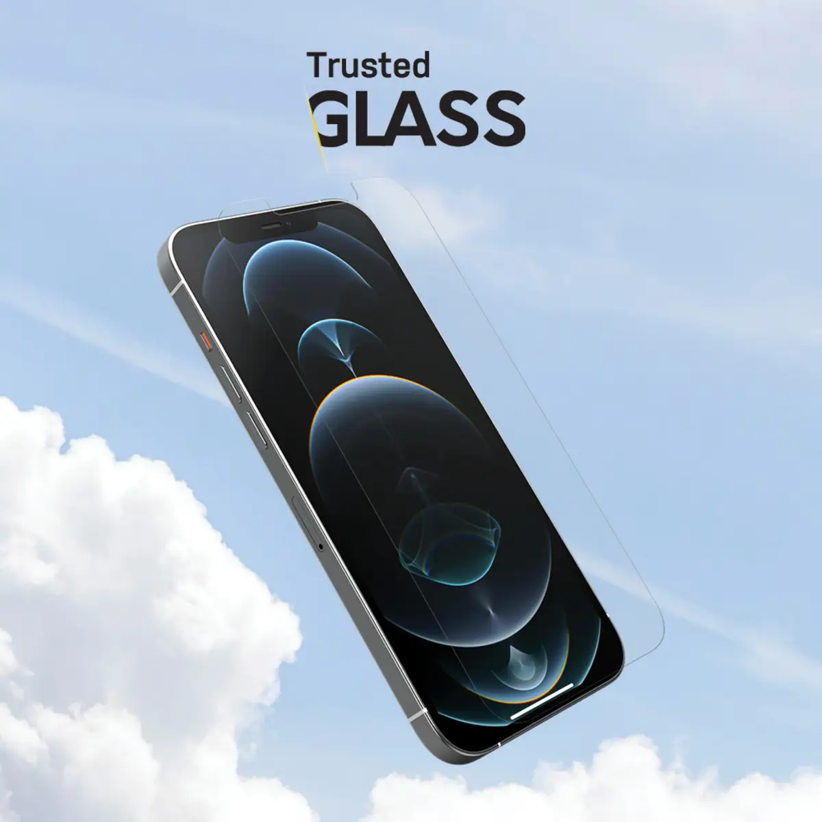 Trusted Glass iPhone 12 / iPhone 12 Pro, transparent, ProPack