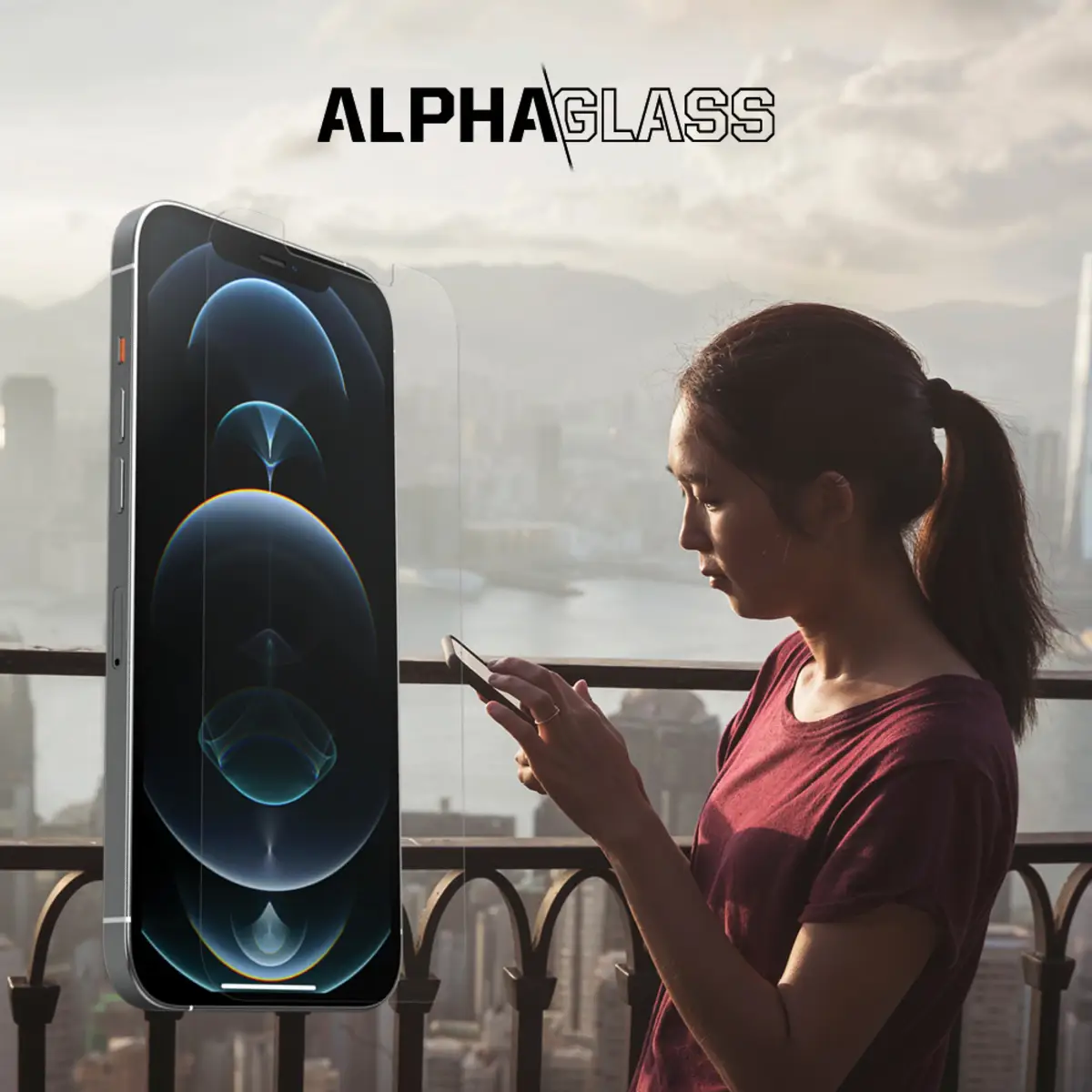 Alpha Glass iPhone 12 / iPhone 12 Pro - transparent