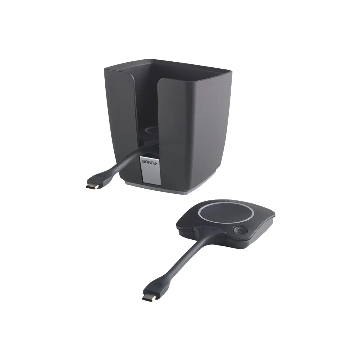 ClickShare Tray Schalterablage mit 2 ClickShare USB-C Buttons