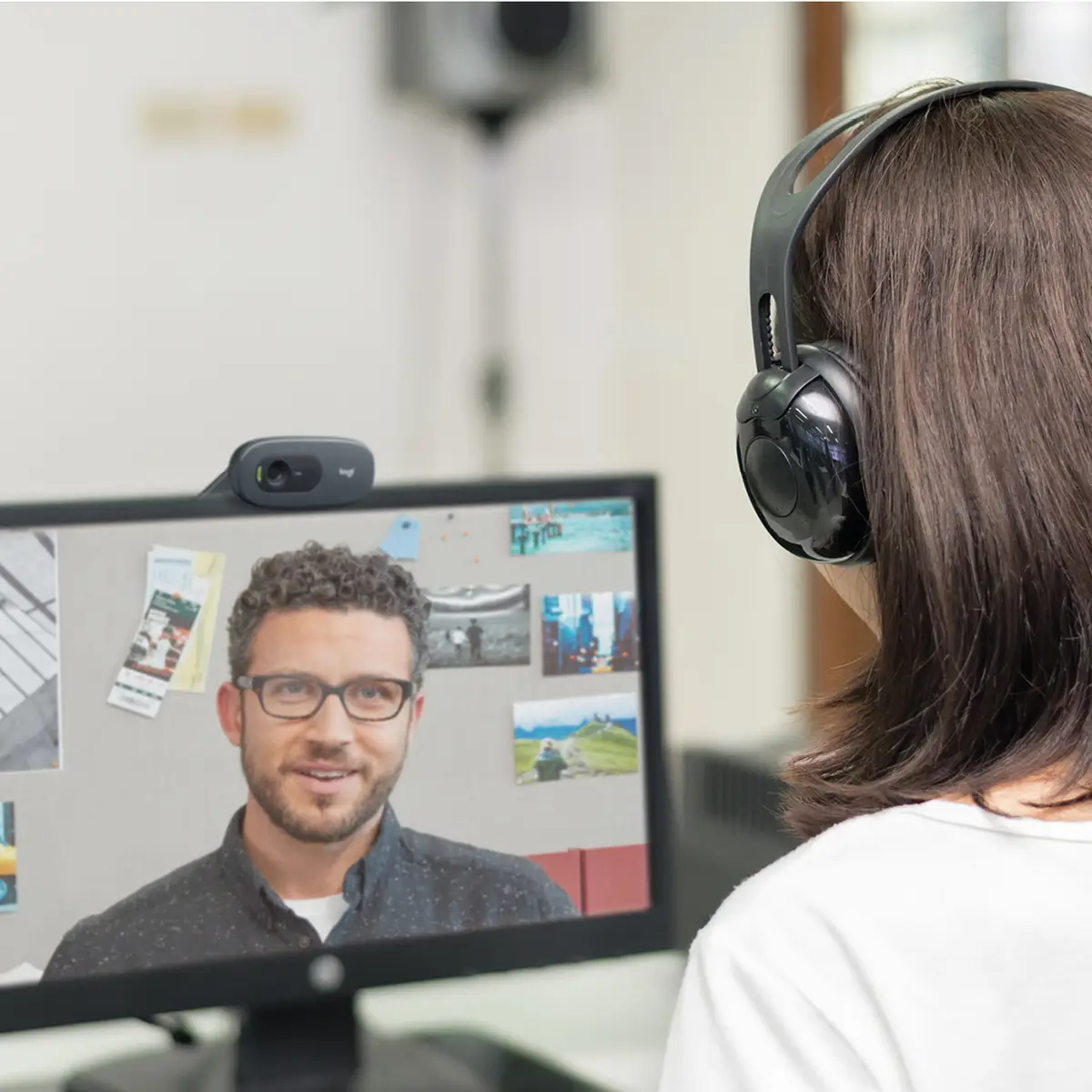 C505 HD Webcam 1280x720 Pixel schwarz