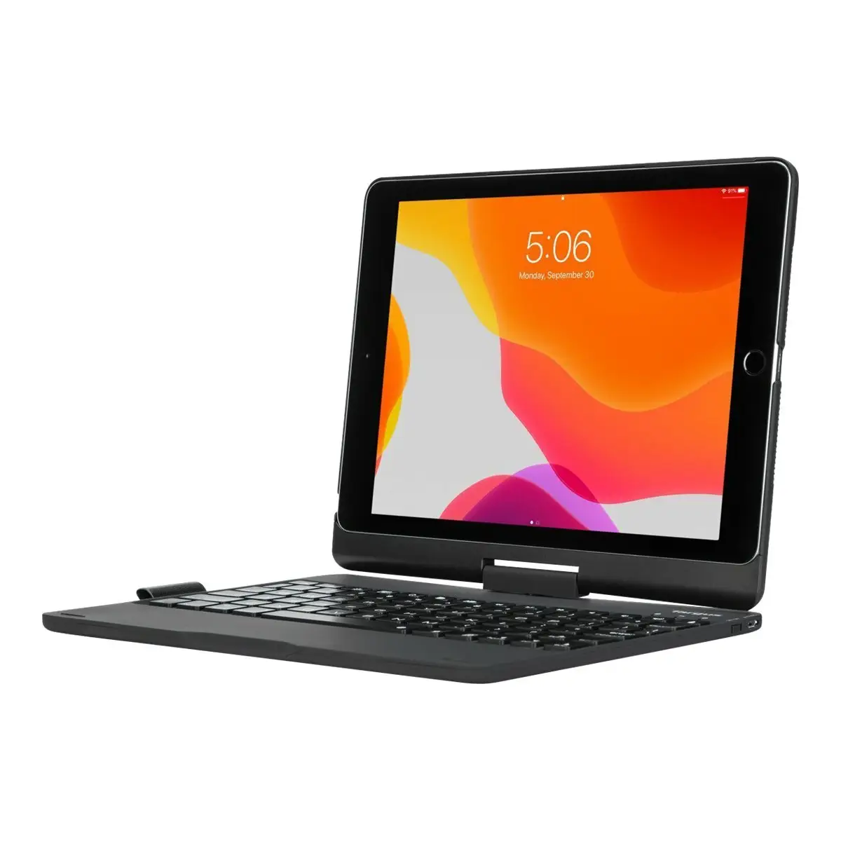 VersaType Bluetooth Keyboard und Folio Case für Apple iPad 10,2"/iPad Air 10,5" (3. Gen) Deutsch schwarz