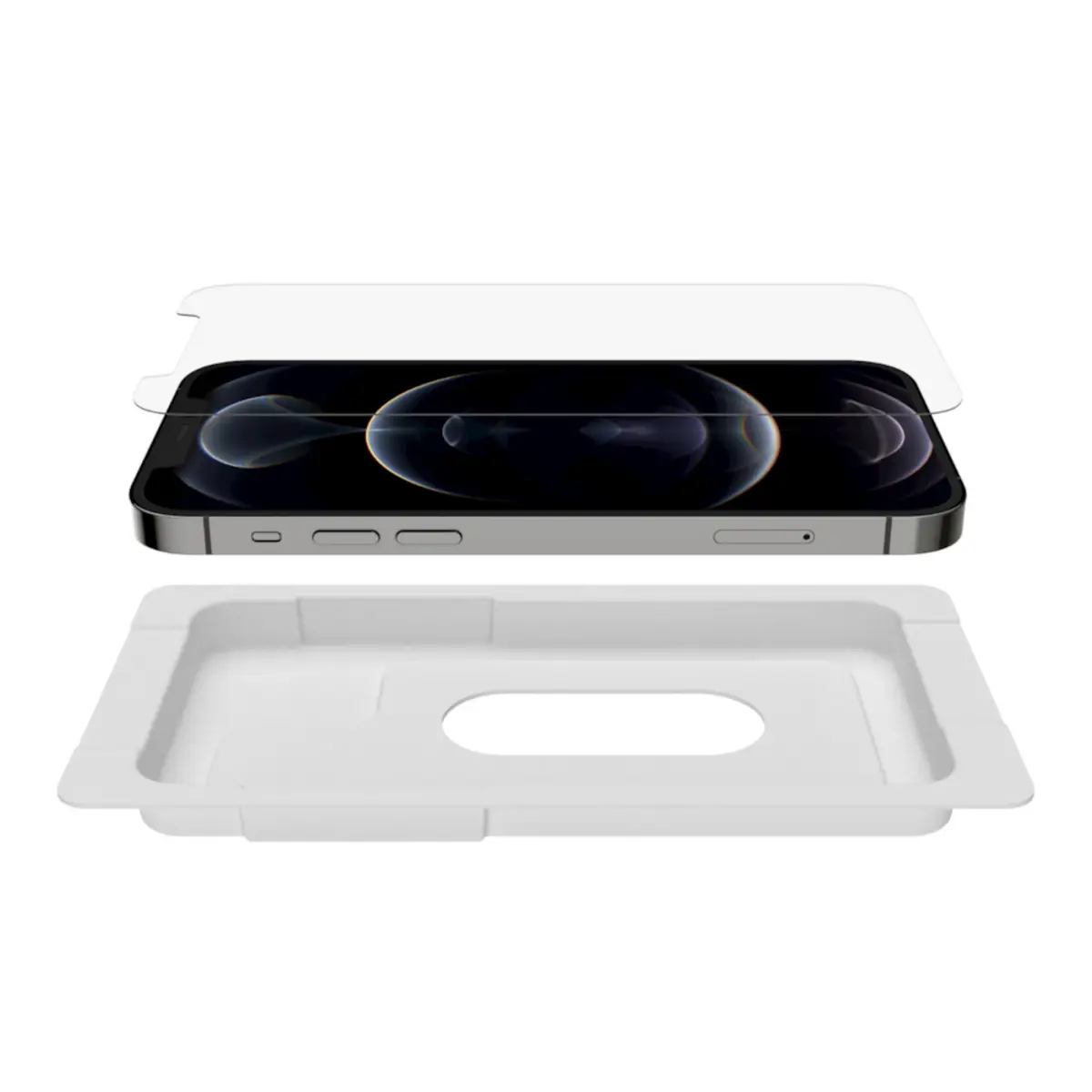 ScreenForce Ultra Glass Bildschirmschutzfolie für Apple iPhone12/12Pro